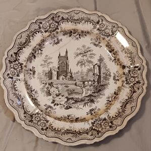 Antique plate